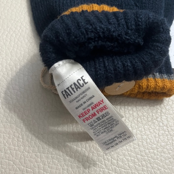NWT - Fat Face Adult Touchscreen Knit Gloves - Picture 5 of 6